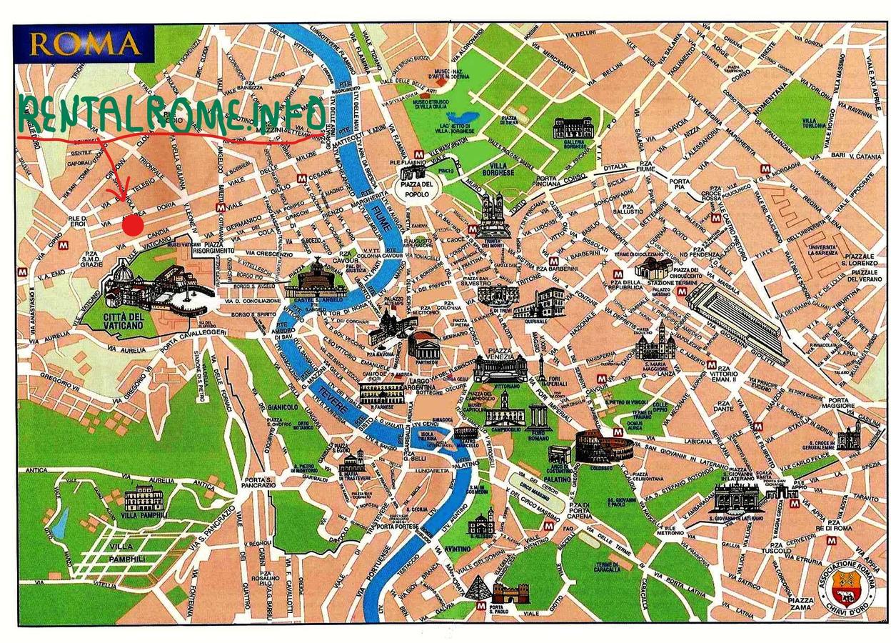 Bed and Breakfast Walkincenter Roma Exterior foto
